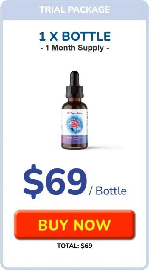 neuroprime-1- trial pack- 1 bottle